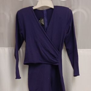 Elegant Women's Deep Blue Jumpsuit